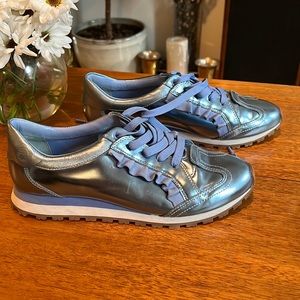 Ruffle Sneaker Tory Sport Ace Blue